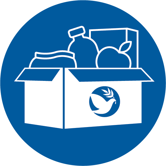 Icon of a box containing food.